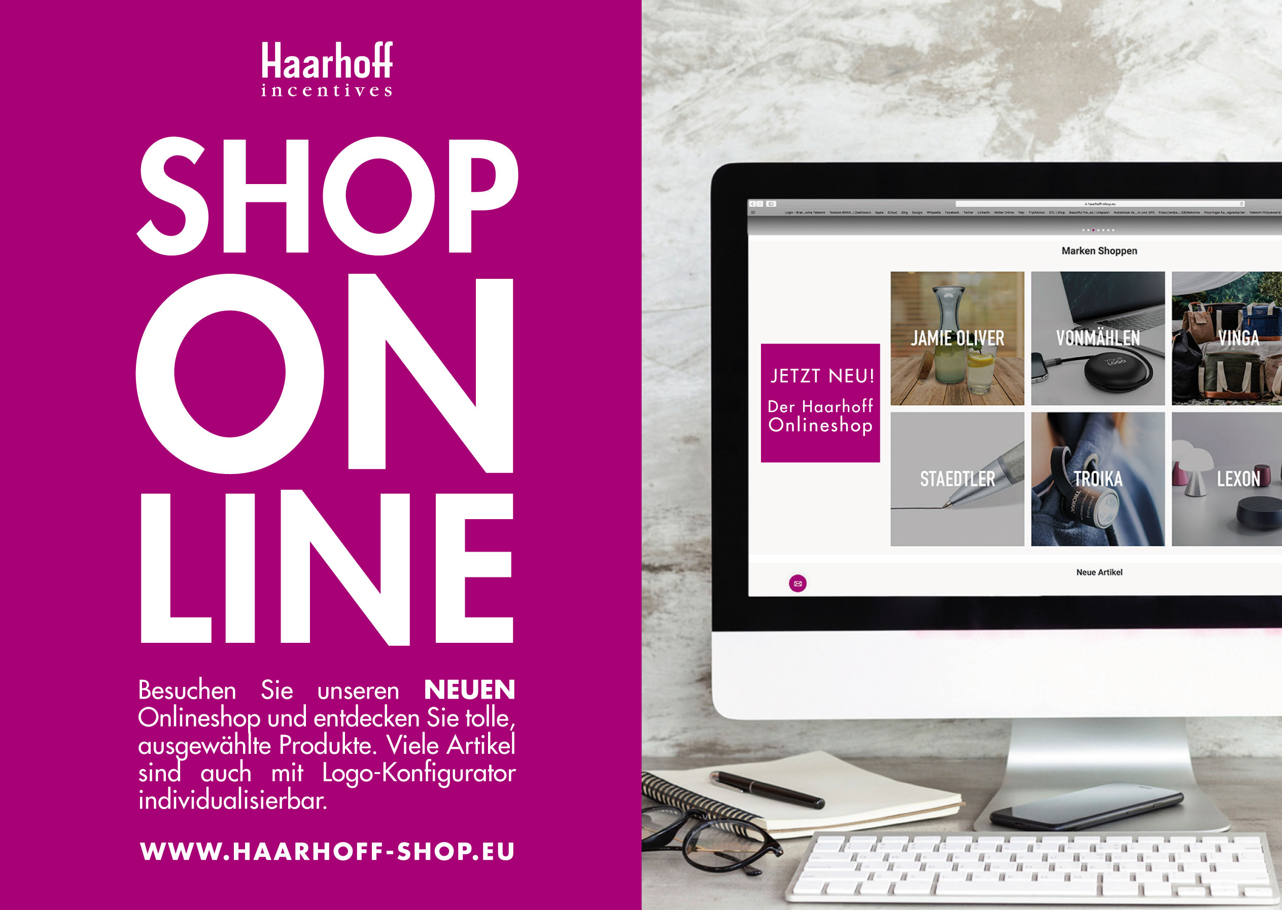 Willkommen im Haarhoff-Shop