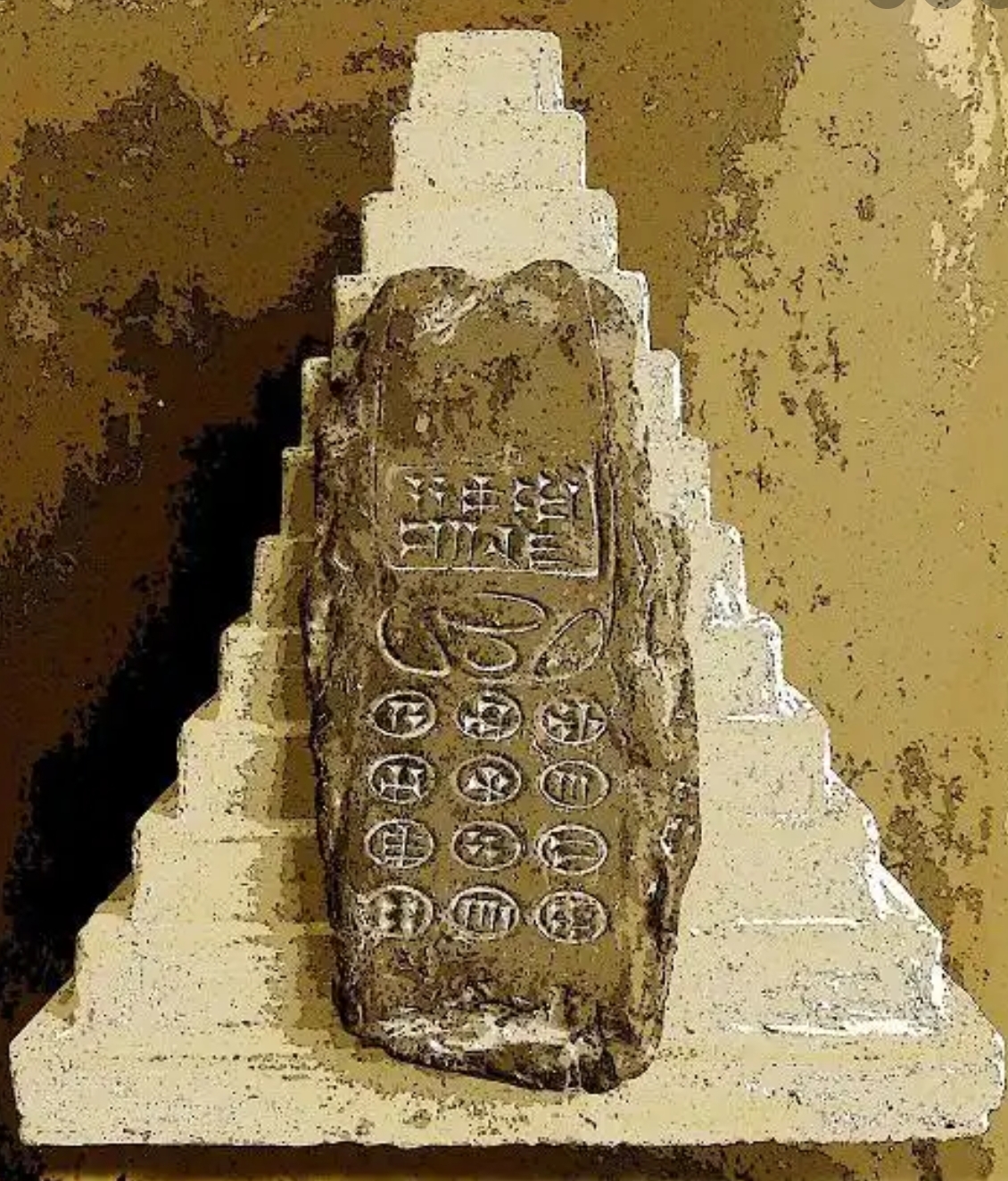 Babylonokia gibt dem Mobiltelefon eine Geschichte