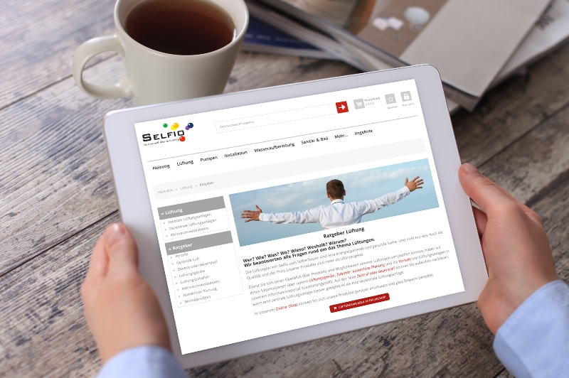 Hervorragende Präsenz im Netz