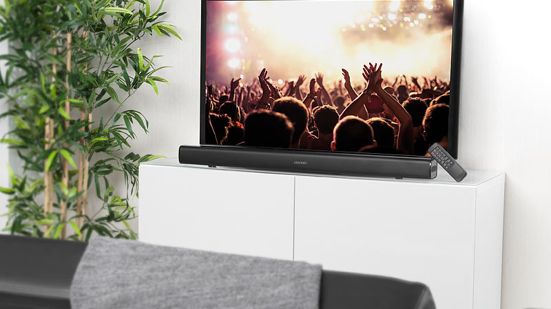 auvisio Stereo-Soundbar MSX-450.bt mit Bluetooth