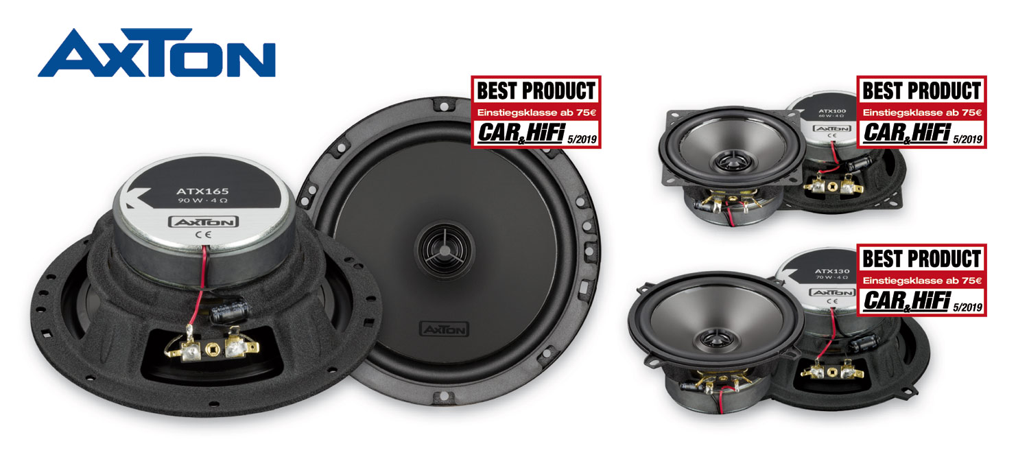 For tight budgets – AXTON ATX coaxial speakers tested