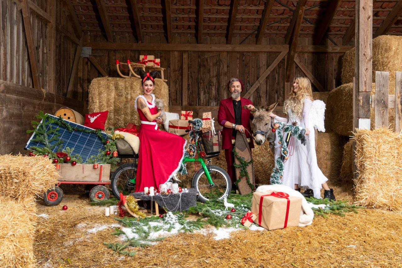 Der E.ON-Weihnachtsmann und seine Freunde 2019 – ganz im Zeichen der Nachhaltigkeit!