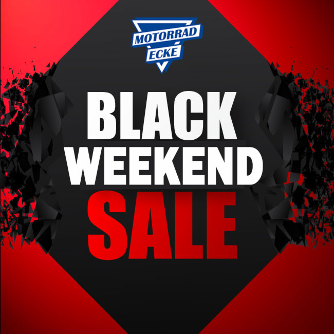 Der Ausverkauf des Jahres – BLACK WEEKEND SALE bei der Motorrad-Ecke