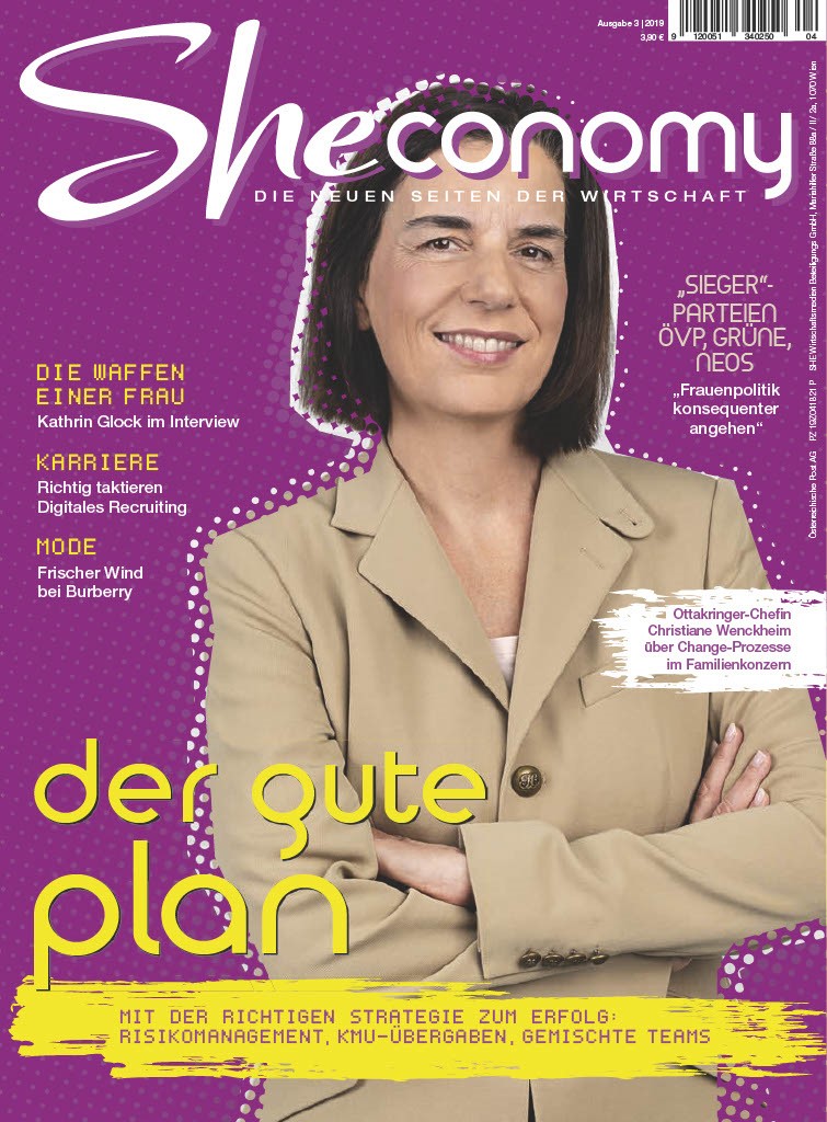 Das Wirtschaftsmagazin SHEconomy im Höhenflug