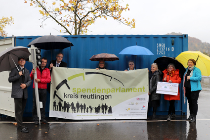 Spendenparlament Reutlingen: Für Mobilitaet und Sicherheit immer aktiv