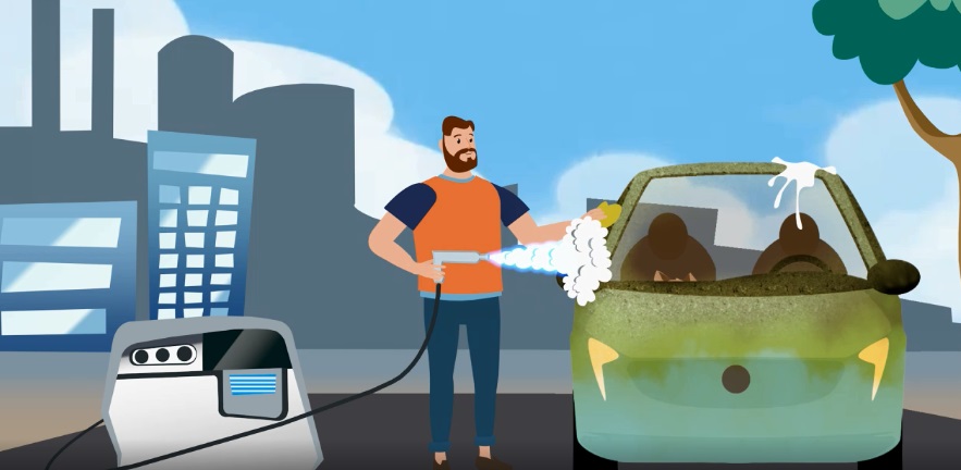 Deutschlandweite Autoreinigung mit Industriedampfstationen