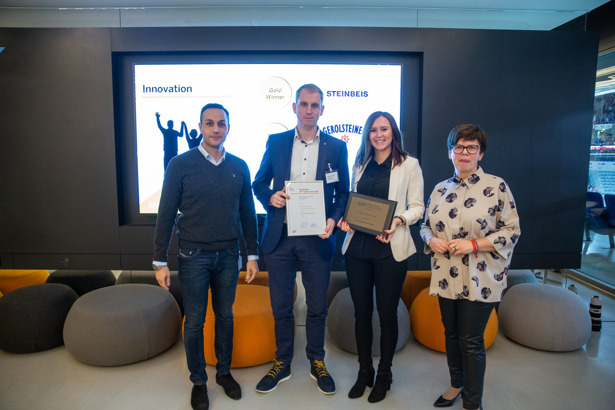 PILLER und IBsolution gewinnen SAP Quality Award