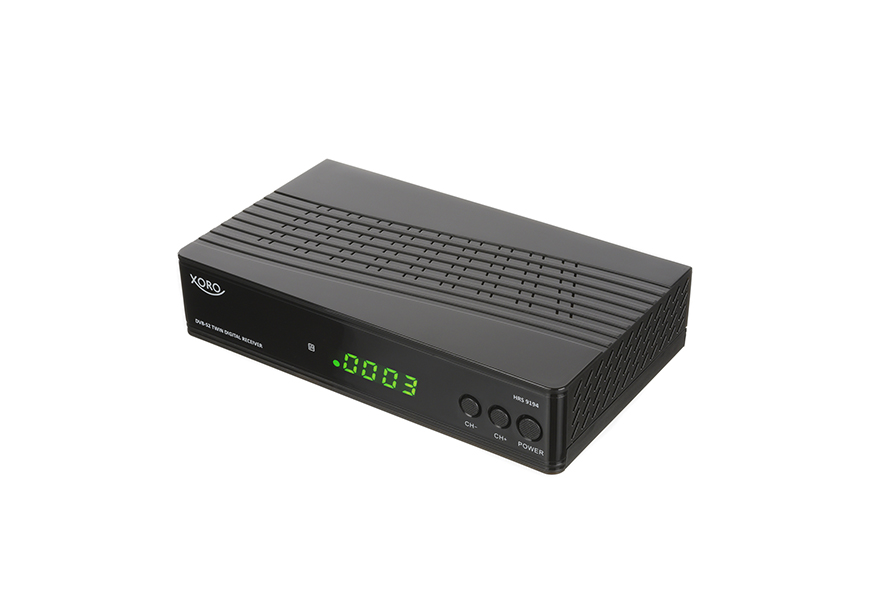 Neuer SAT-Receiver mit TWIN-Tuner von XORO