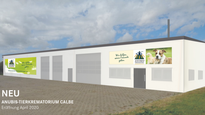 ANUBIS-Tierkrematorium eröffnet in Kürze in Calbe (Saale)