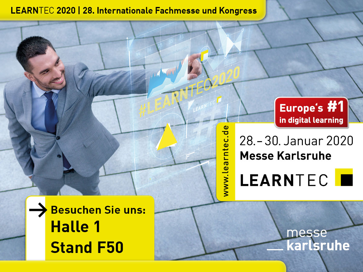 Neues Strategiefeld „Digitales Lernen“ der WEKA MEDIA auf der Learntec 2020