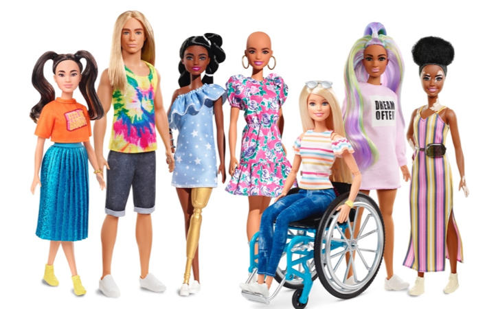 BARBIE® erweitert Fashionistas Puppenlinie