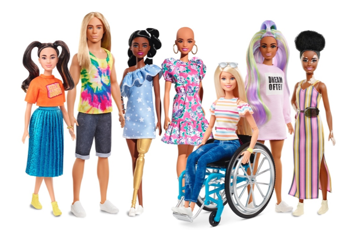 BARBIE® erweitert Fashionistas Puppenlinie