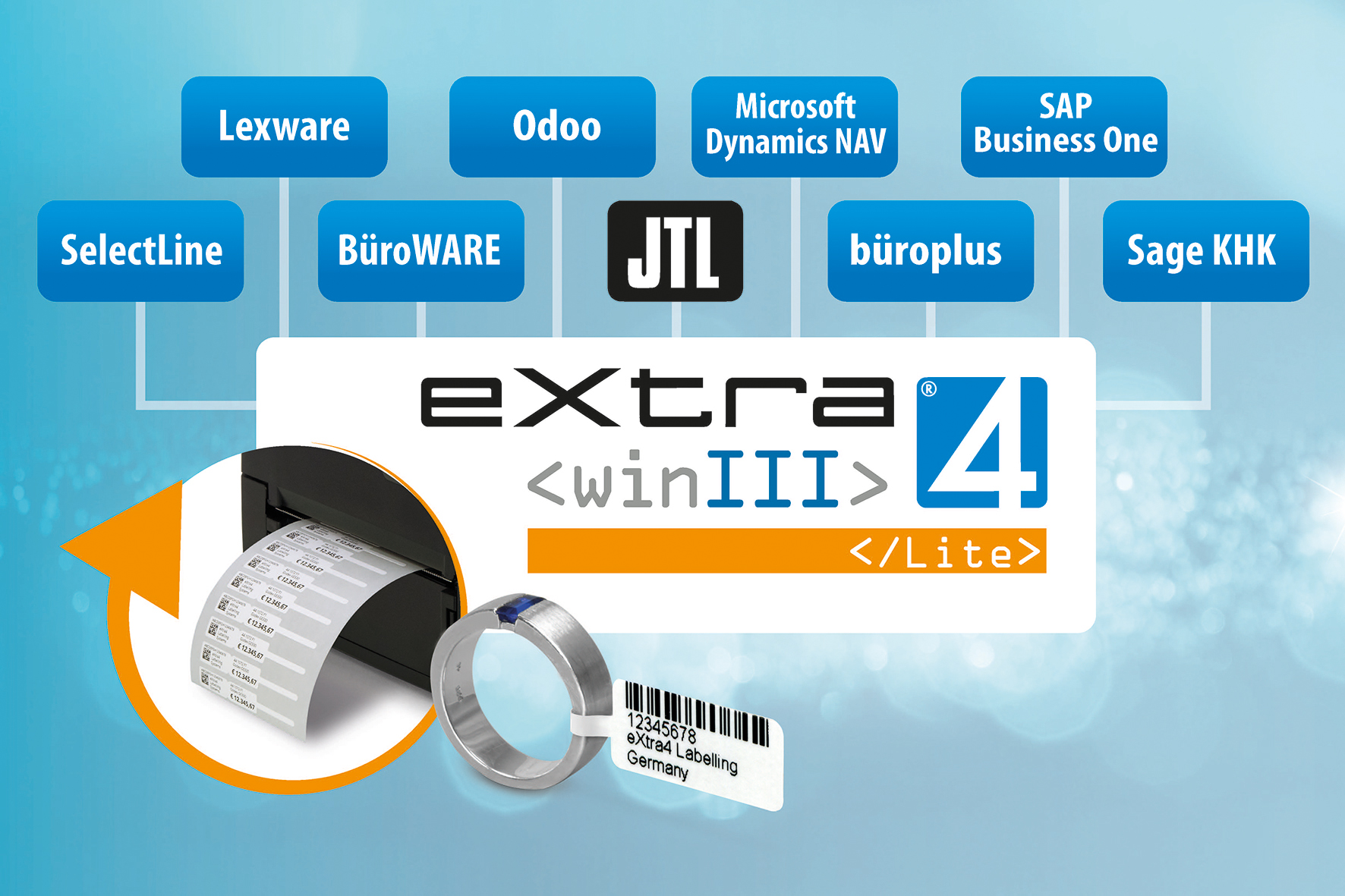 Juwelier-Etiketten aus JTL präzise drucken mit eXtra4