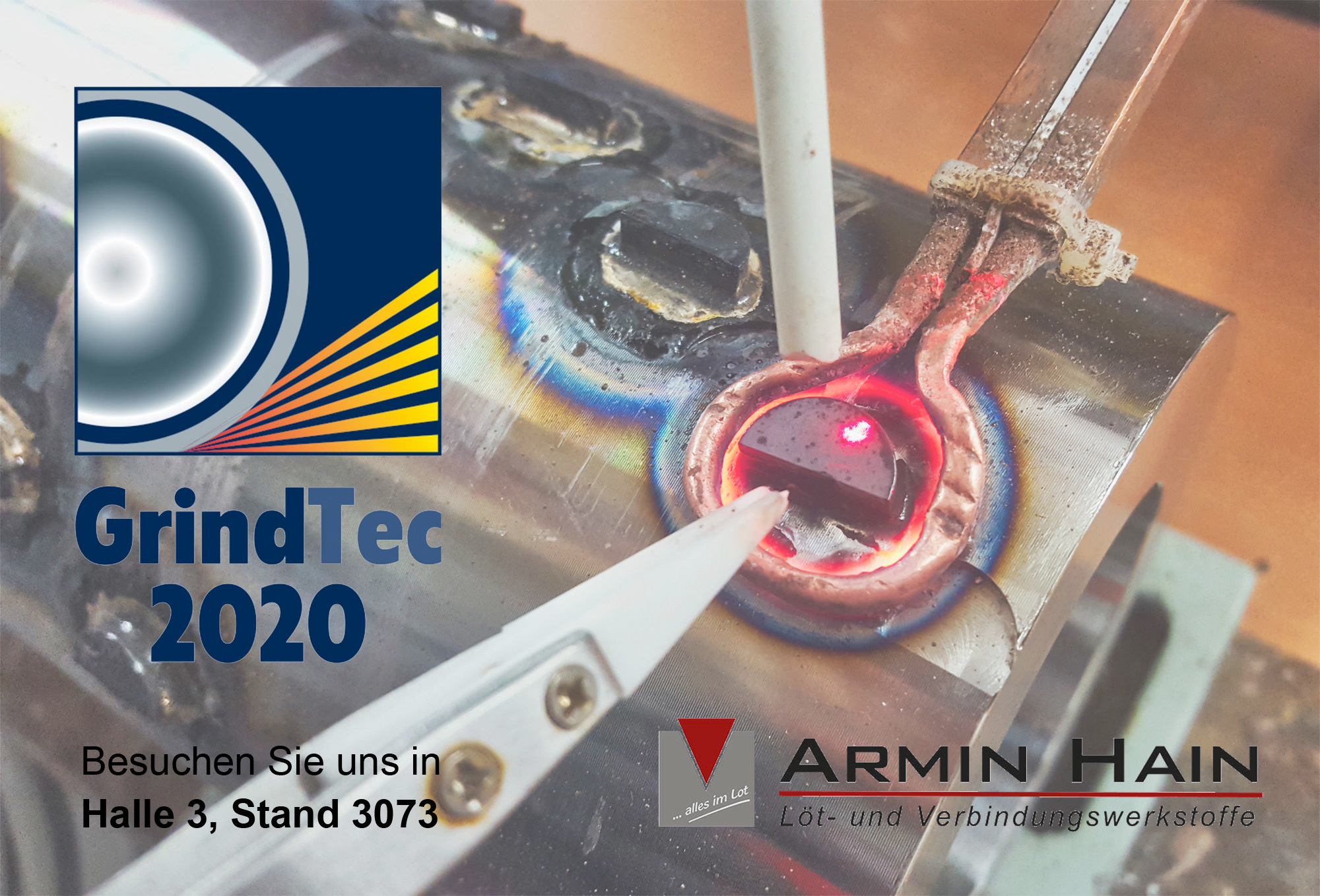 Armin Hain GmbH & Co.KG auf der Fachmesse GrindTec vertreten
