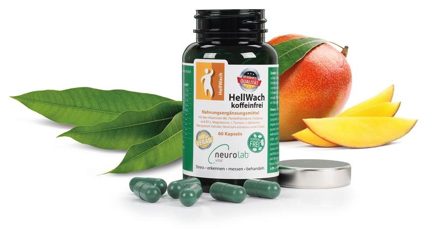 Neurolab® Vital führt Nahrungsergänzungsmittel HellWach koffeinfrei ein