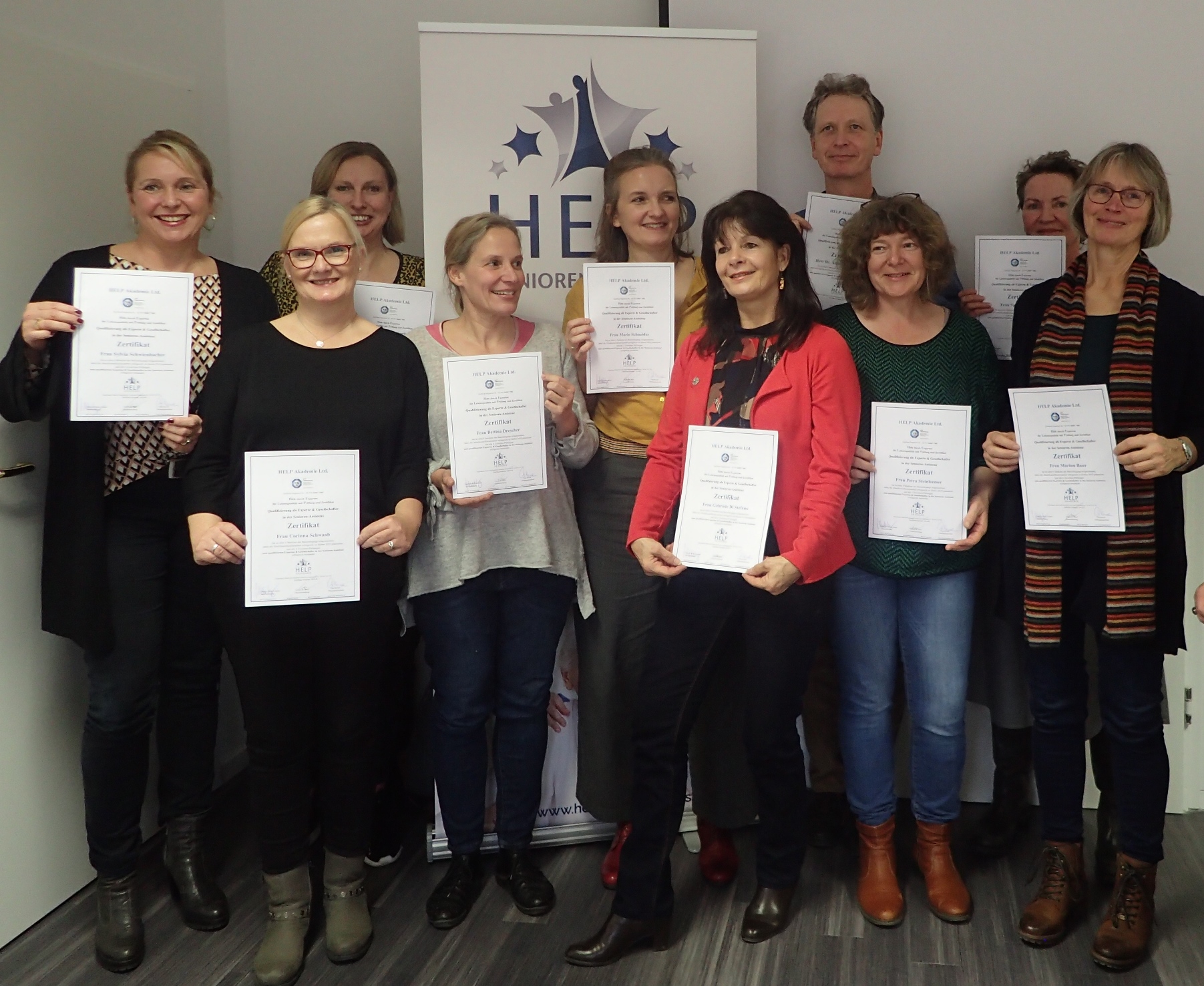 Akademie-Ausbildung zu Seniorenassistenten in Düsseldorf