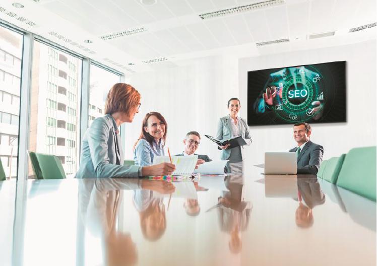 Philips PDS bietet mit der B-Line modernste Kommunikationsmöglichkeiten für Meeting-Räume