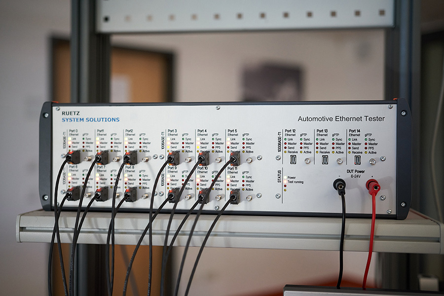 Automotive Ethernet Tester für hochautomatisiertes Testen