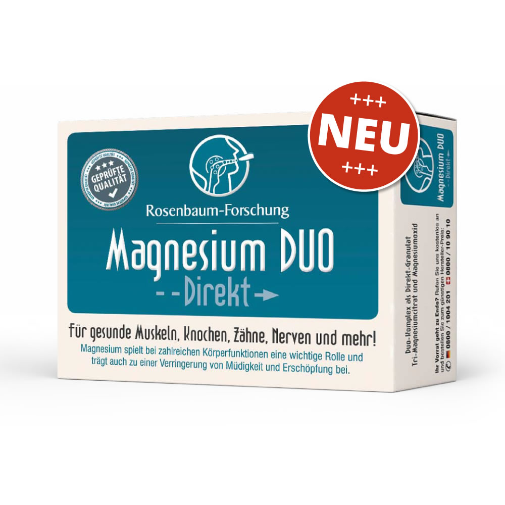 Magnesium DUO Direkt aus der Rosenbaum-Forschung