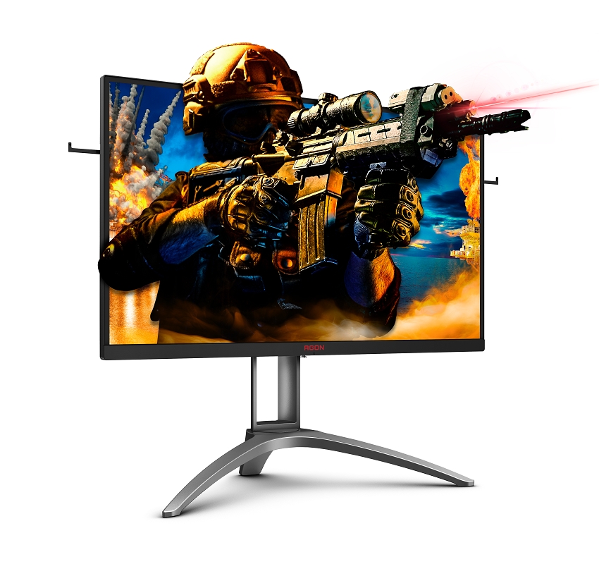 AOC präsentiert Highend-Gaming-Monitor mit QHD, HDR, 240 Hz und 0,5 ms MPRT