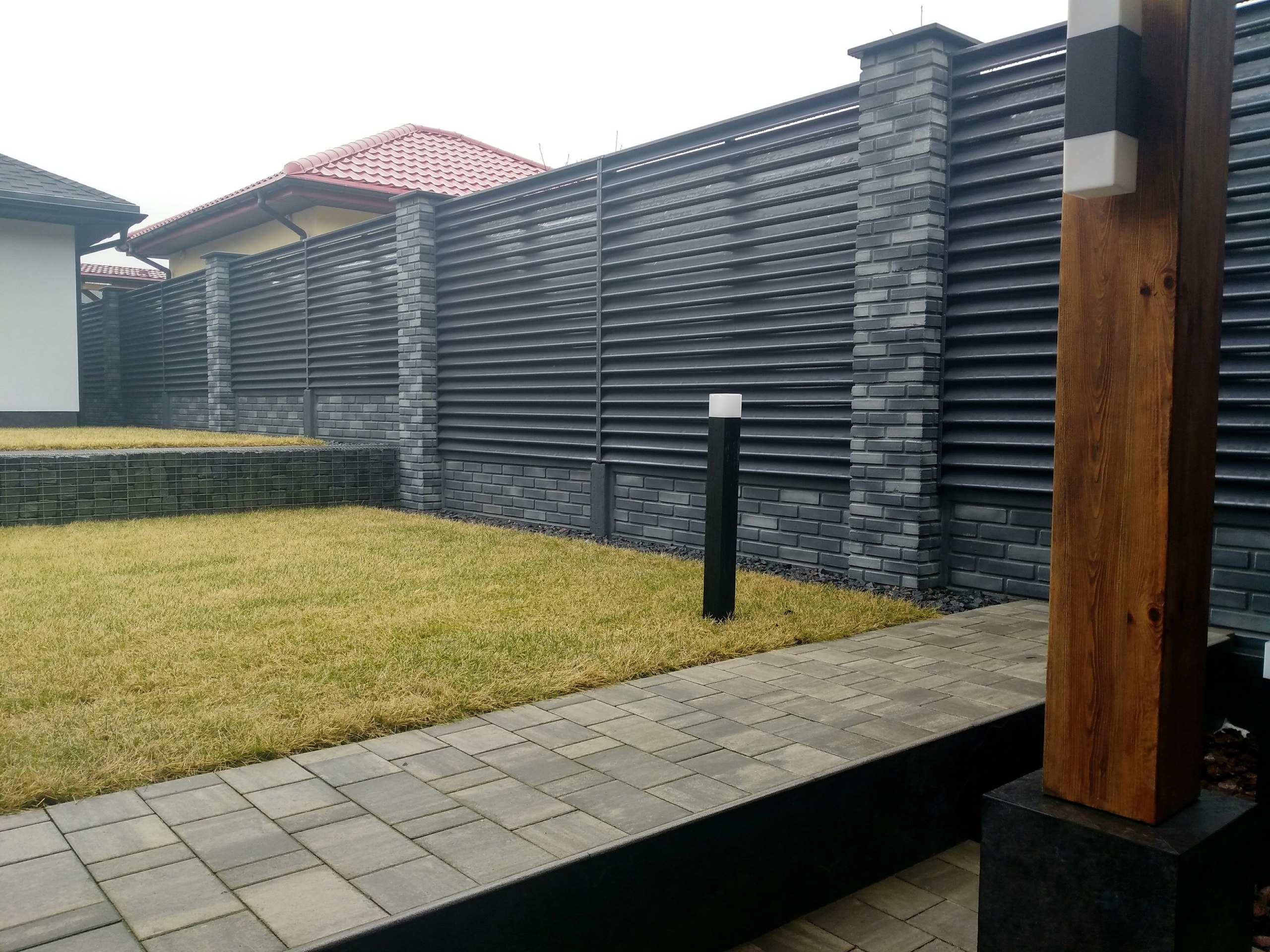 Jalousien Zaun spektakuläres Erscheinungsbild