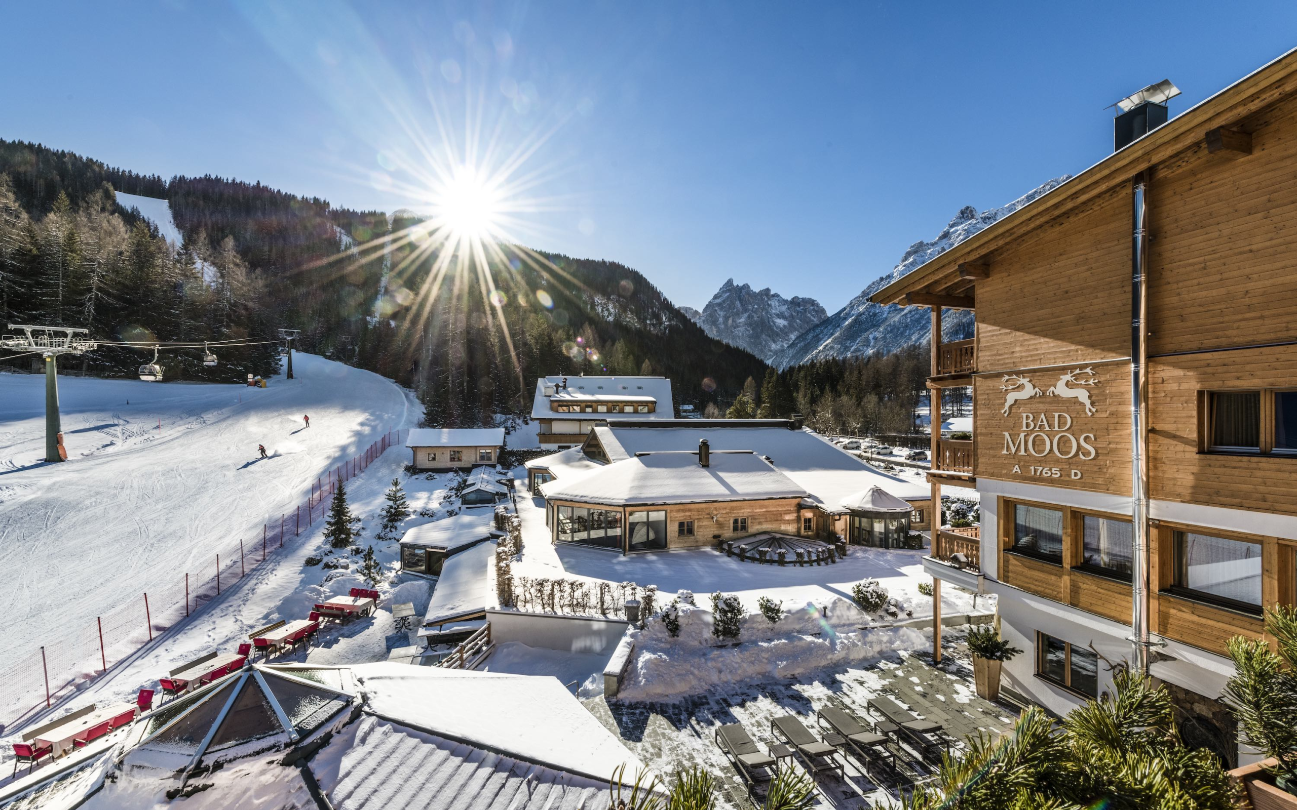 In den Bergen ist der Winter zurück