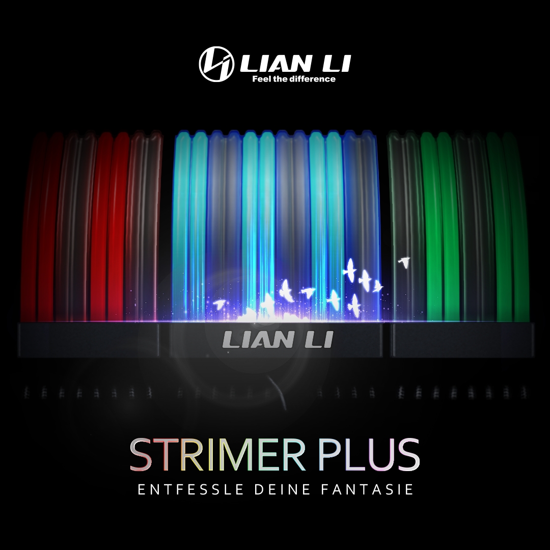 Jetzt bei Caseking – Lian Li Strimer Plus: RGB-Erweiterungskabel mit bis zu 120 LEDs!