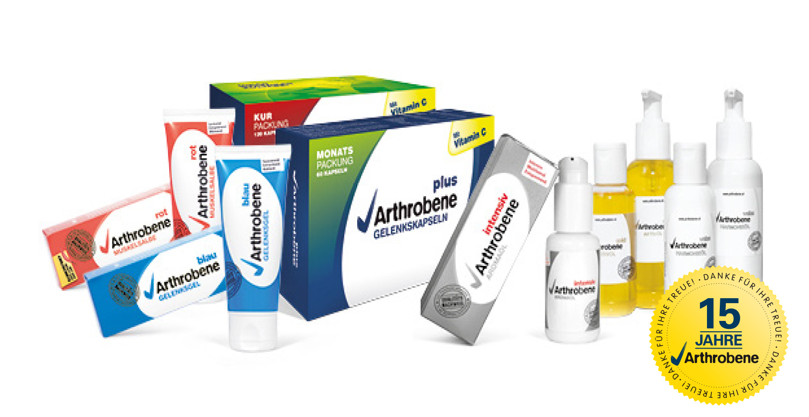Seit 15 Jahren heißt es: Gelenksprobleme? Arthrobene!