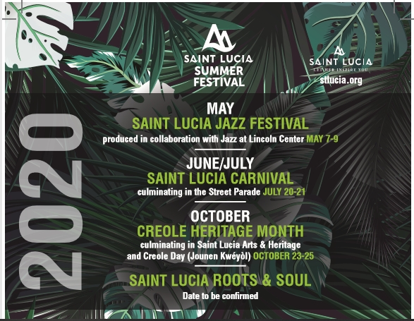 Saint Lucia Summer Festival 2020 – das größte Sommer-Festival in der Karibik