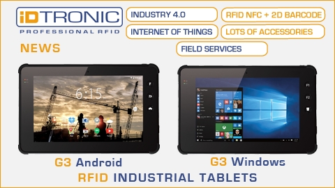 iDTRONICs G3 Industrial Tablet Serie