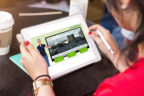 eLearning: Avatar als virtueller Trainer für den Fuhrpark