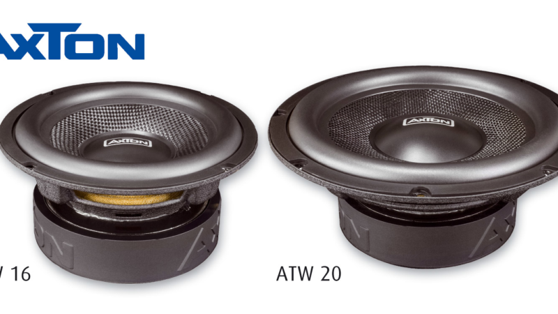 Quick Bass Upgrade: AXTON ATW16 and ATW20 Woofers