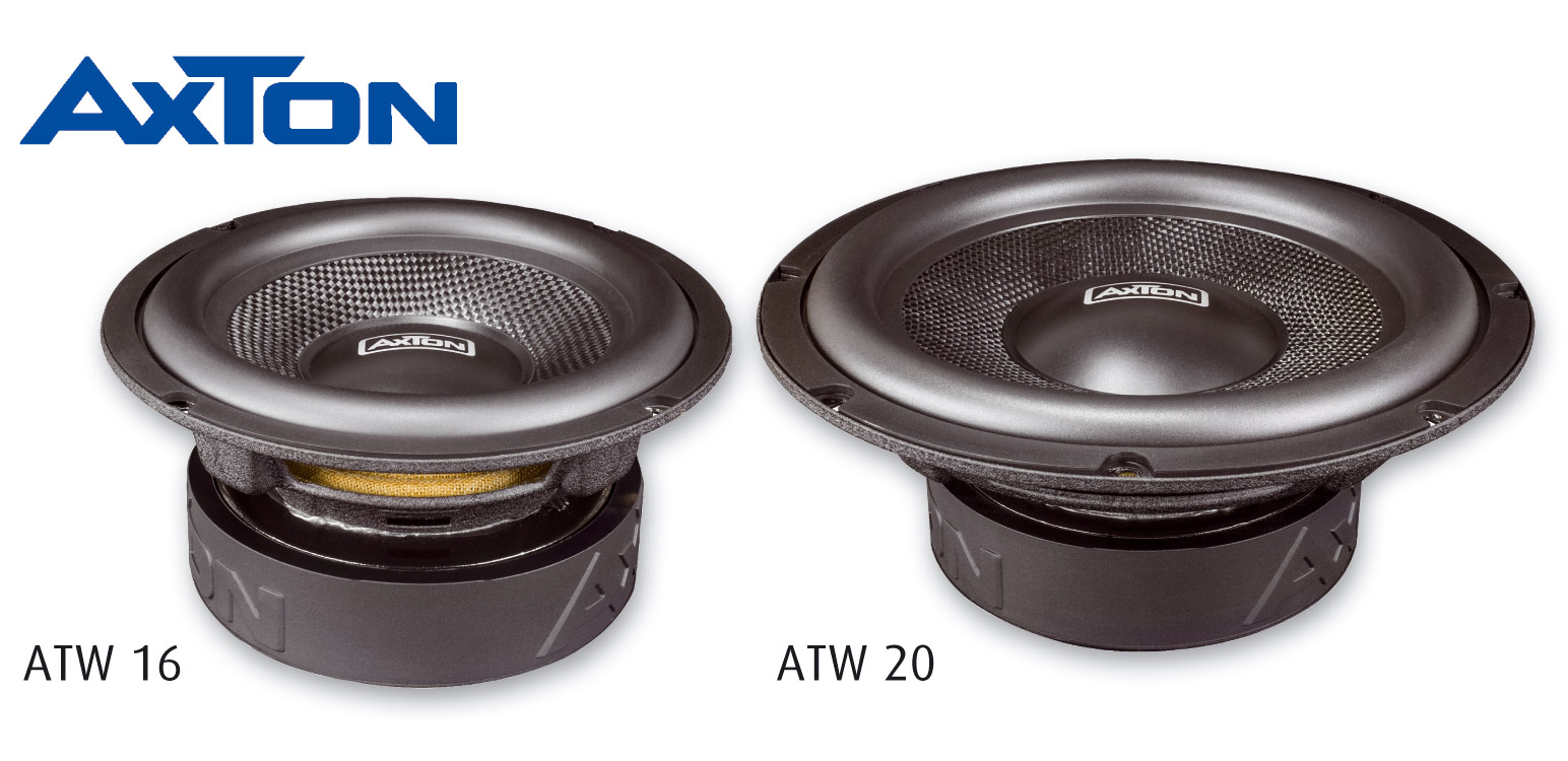 Quick Bass Upgrade: AXTON ATW16 and ATW20 Woofers