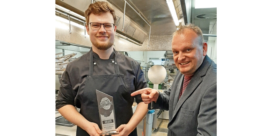 Christian Haack gewinnt mit Team Lübeck beim Young Chefs Battle