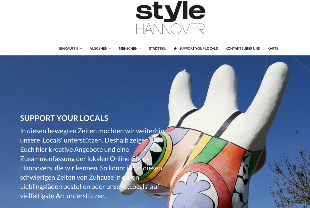 Hannover-Blog style-hannover.de unterstützt kleine Läden, Kunst und Kultur