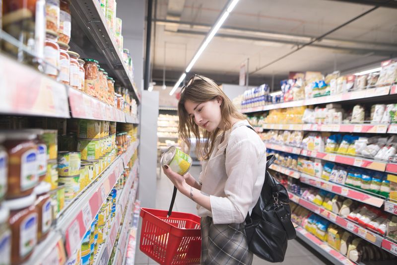 CO2-Vermeidung beim Supermarkt-Einkauf