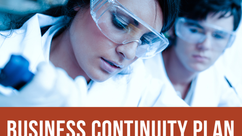 Business Continuity Plan – Message from Protagen Protein Services (PPS)