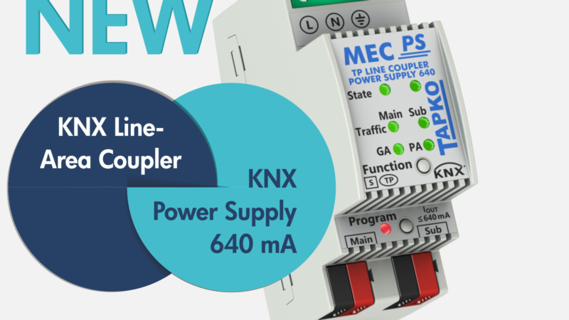 TAPKO Technologies: Revolutionary new KNX device MECps640