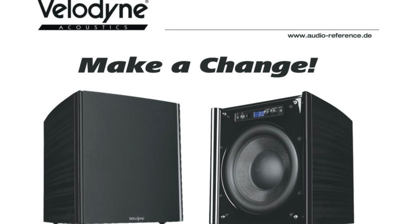 Velodyne Acoustics DD-10 Plus Subwoofer – Geld sparen mit der Trade-In-Aktion „Make a Change“