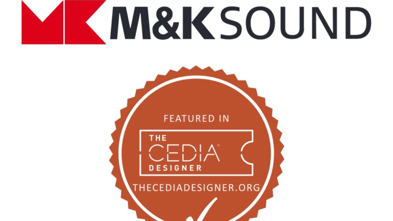 Mit M&K Sound und The CEDIA Designer bestes Heimkino bestens planen