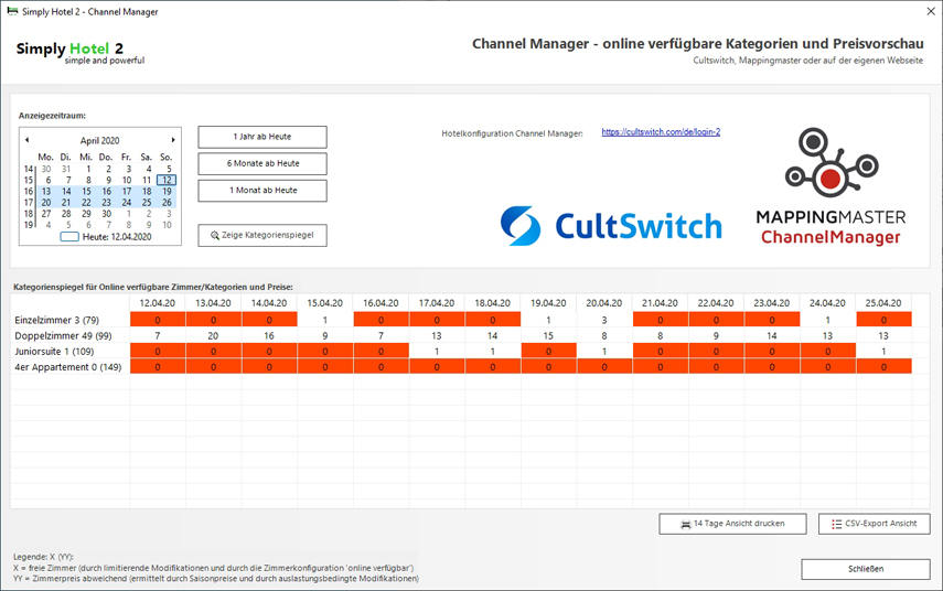 CultSwitch ist exklusiver Channel-Management-Partner für Simply Hotel 2