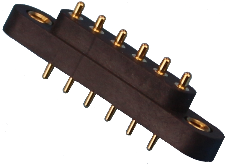 Hochwertige Reihe an standardisierten Federkontaktleisten