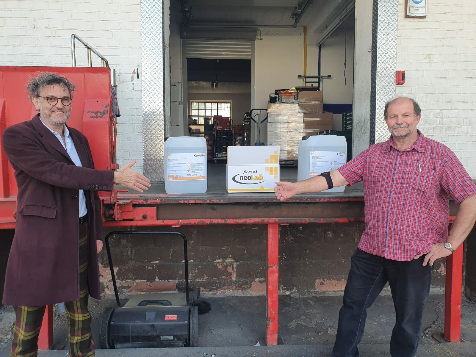 Arbeit von den Tafeln und der Polizei soll nicht leiden