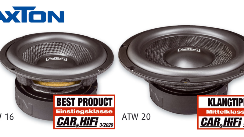 Nice sounding woofers at a nice price – AXTON ATW16 and ATW20