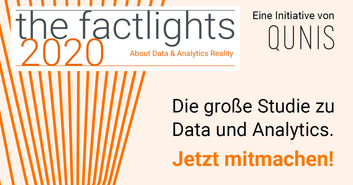 the factlights 2020: Der Einfluss von Digitalisierung, Data & Analytics auf Produkte und Geschäftsmodelle