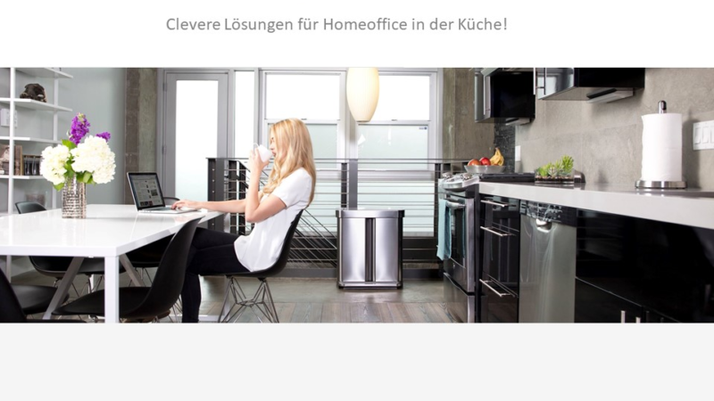 Clevere Lösungen für Homeoffice in der Küche!