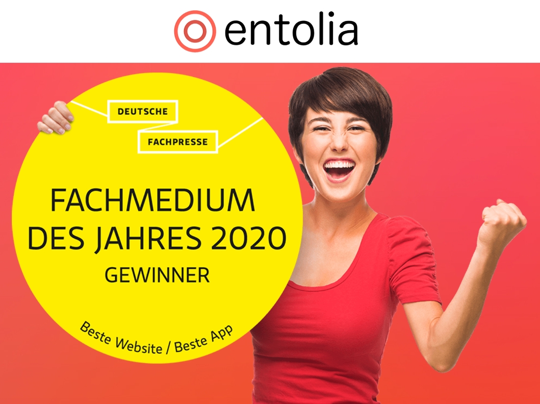 entolia – ausgezeichnet als „Fachmedium des Jahres 2020“