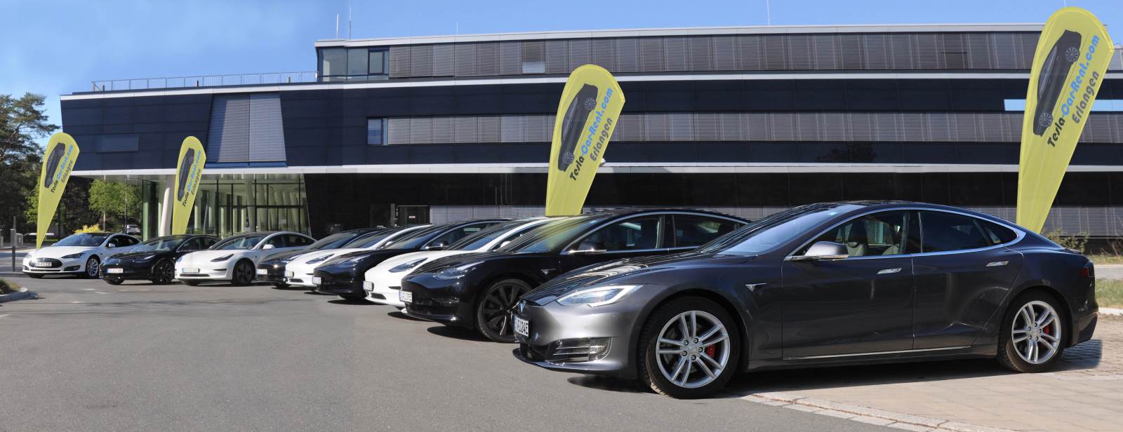 Tesla-Car-Rent hat seinen Fuhrpark um ein Model 3 SR+ erweitert