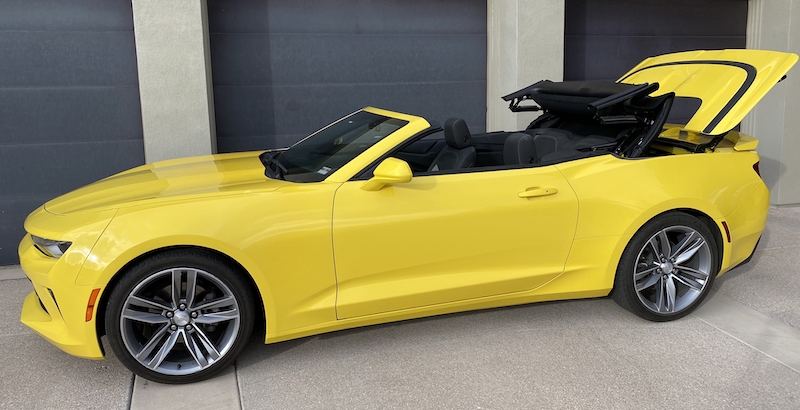 SmartTOP additional convertible top control for Chevrolet Camaro now available