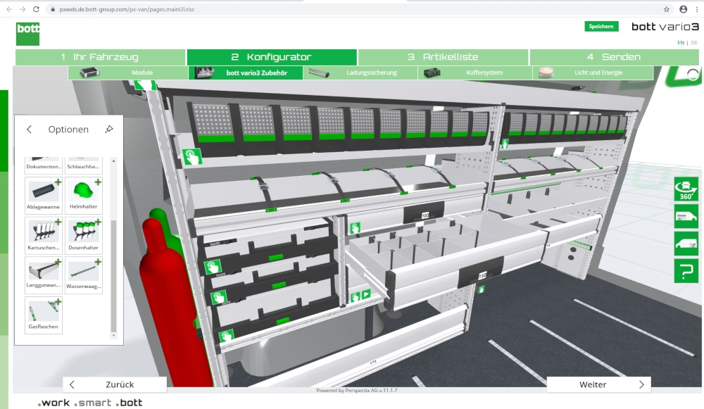 Webkonfigurator für komplexe Produktsysteme